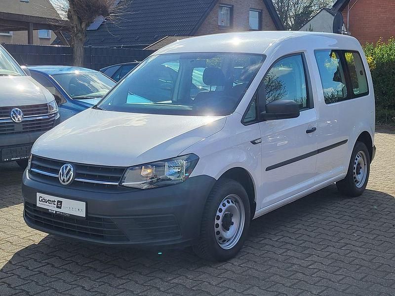 Second-hand VW Caddy 102 CP (75 kW) 2020 Alb Monovolum