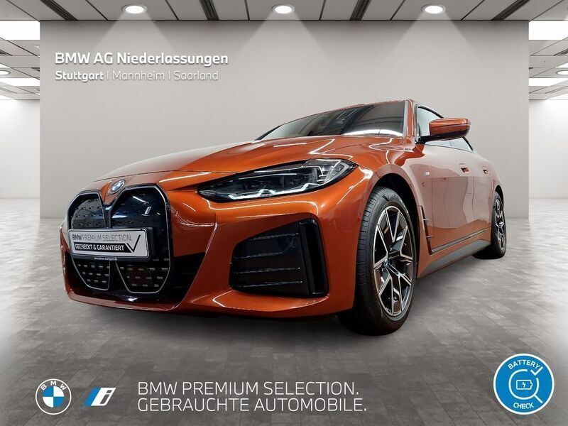 Orange Gebraucht 2022 BMW i4 M Sport Limousine | 37.180 € (Guter Preis) - Bild 1/4