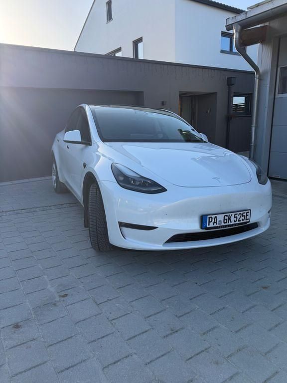 Gebraucht Tesla Model Y Long Range AWD 378 kW (514 PS) 2022 Weiß SUV