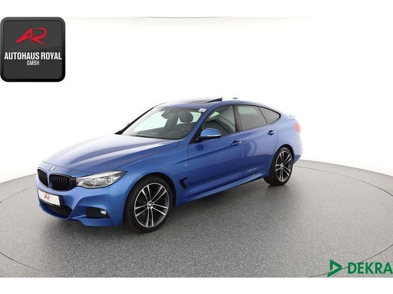 Blau (metallic) Gebraucht 2018 BMW 320 Sport Line Limousine | 22.880 € (Fairer Preis) - Bild 1/4