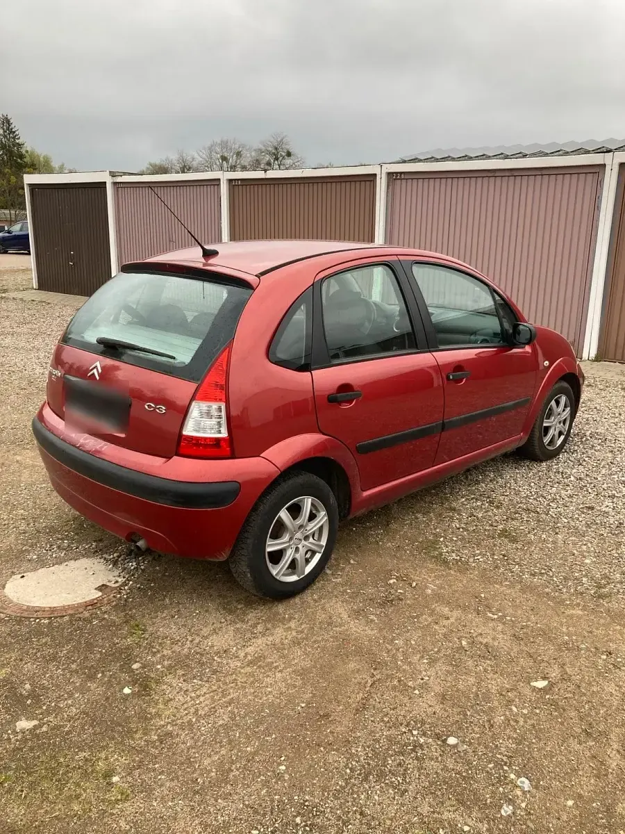 Usata Citroën C3 60 CV (44 kW) 2007 Rosso Berlina