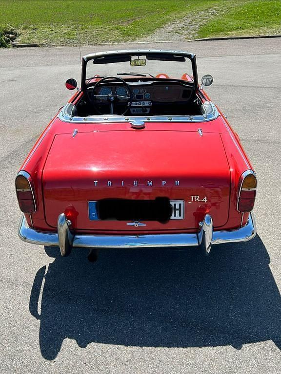 Gebraucht Triumph TR4 101 PS (74 kW) 1965 Rot Cabrio