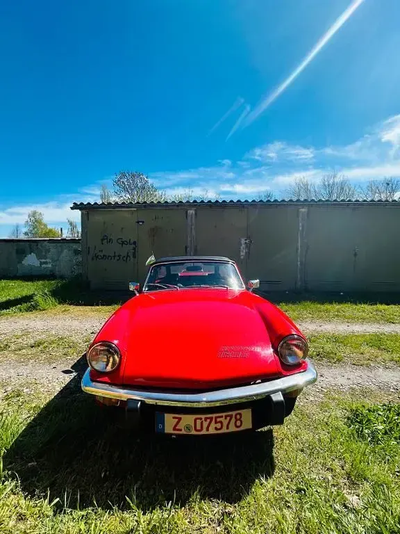 Gebraucht Triumph Spitfire 69 PS (50 kW) 1980 Rot Cabrio
