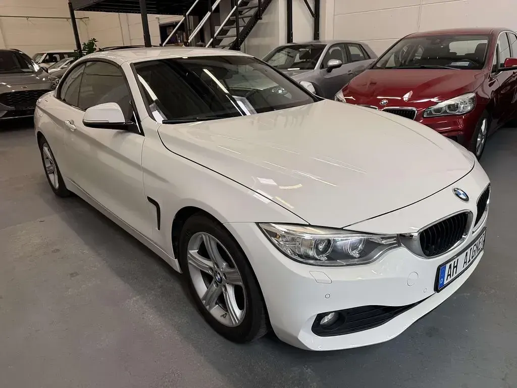 Gebraucht BMW 420 Advantage 184 PS (135 kW) 2016 Alpinweiss iii Cabrio