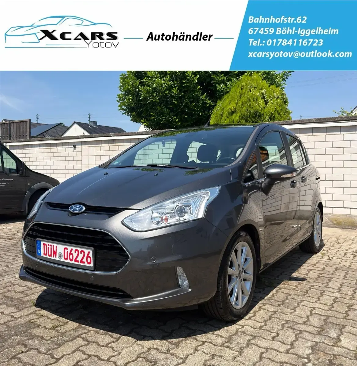 Gebraucht Ford B-MAX Titanium 101 PS (74 kW) 2017 Silber Van / Kleinbus