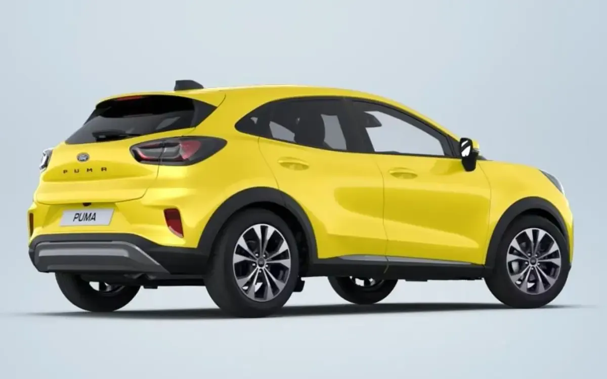 Neu Ford Puma Titanium 125 PS (91 kW) 2026 Electric yellow metallic SUV
