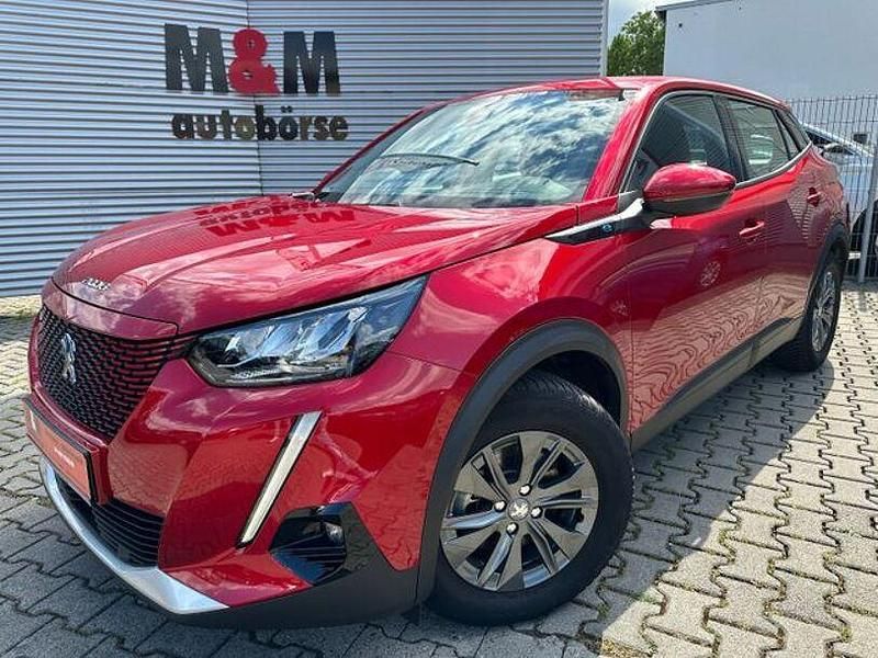 Rot Gebraucht 2021 Peugeot e-2008 Active SUV | 17.900 € (Fairer Preis) - Bild 1/4