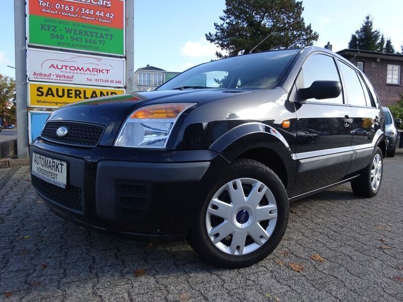 Schwarz Gebraucht 2007 Ford Fusion Fun X Limousine | 2.390 € (Fairer Preis) - Bild 1/4