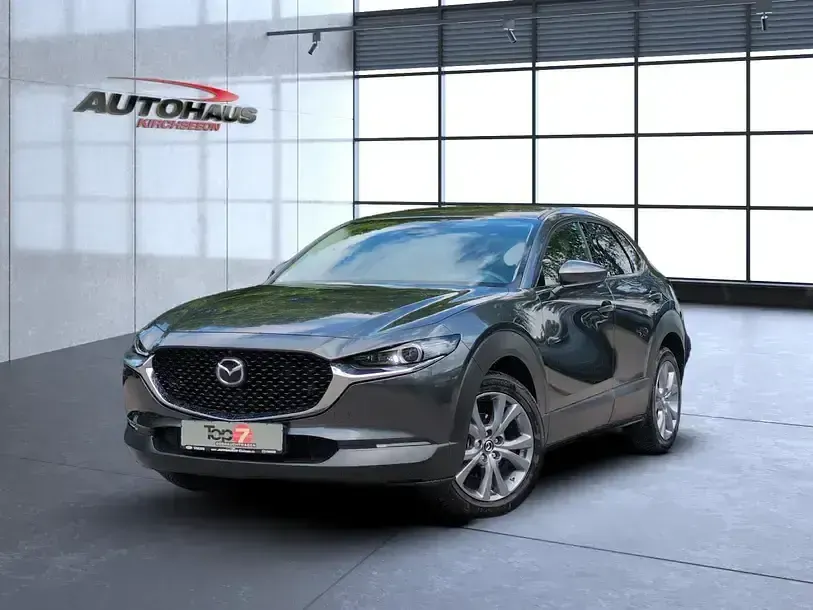 Gebraucht Mazda CX-30 Exclusive-Line 140 PS (102 kW) 2024 Machine grey (metallic) SUV