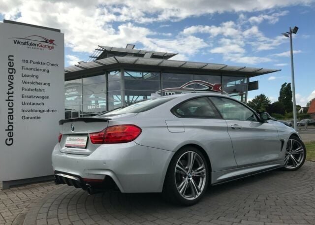 Gebraucht BMW 435 Sport Line 306 PS (225 kW) 2013 Silber metallic Coupé