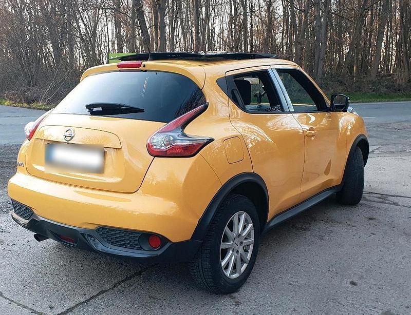 Gebraucht Nissan Juke 115 PS (84 kW) 2014 Gelb SUV