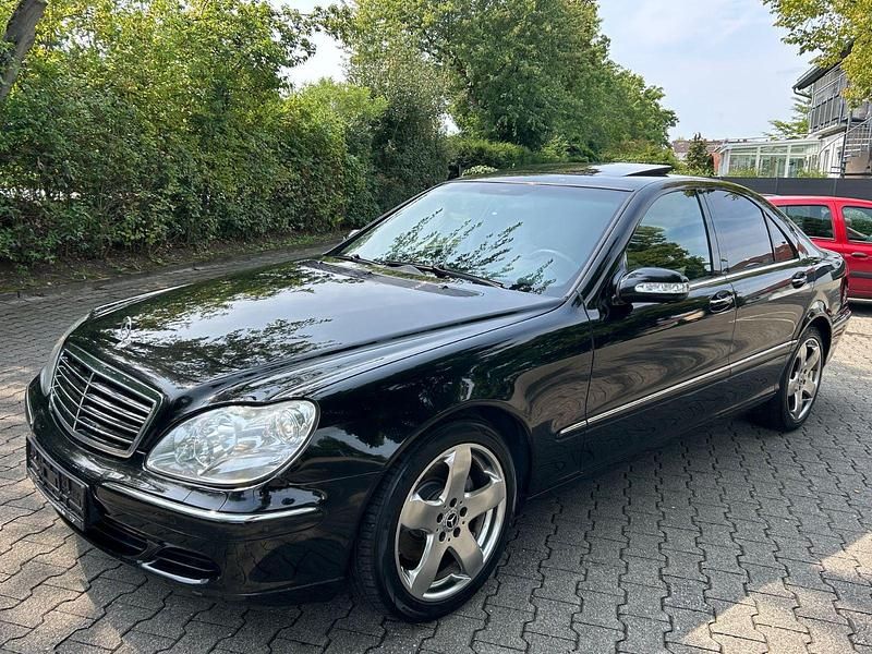 Schwarz Gebraucht 2005 Mercedes S320 Limousine | 4.999 € (Fairer Preis) - Bild 1/4