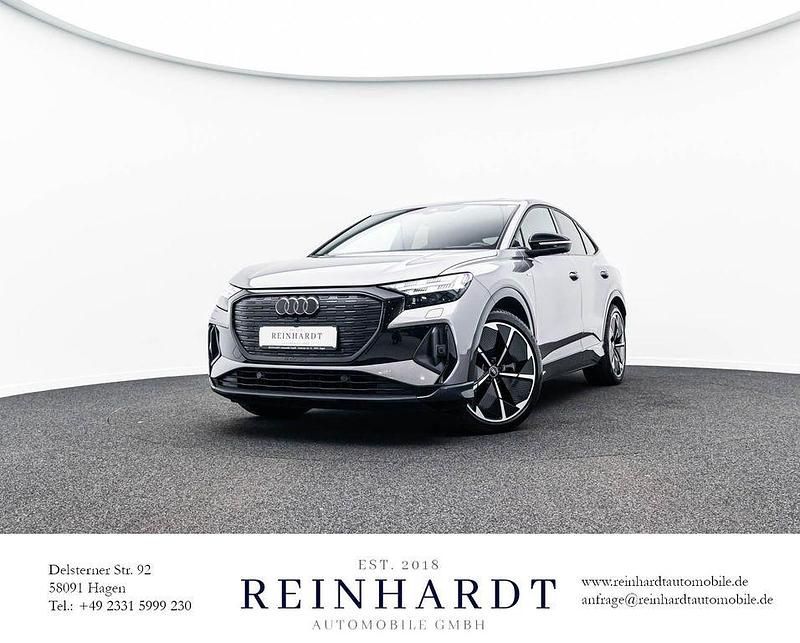 Taifungrau metallic Gebraucht 2024 Audi Q4 Sportback e-tron S-Line SUV | 51.230 € (Teuer) - Bild 1/3