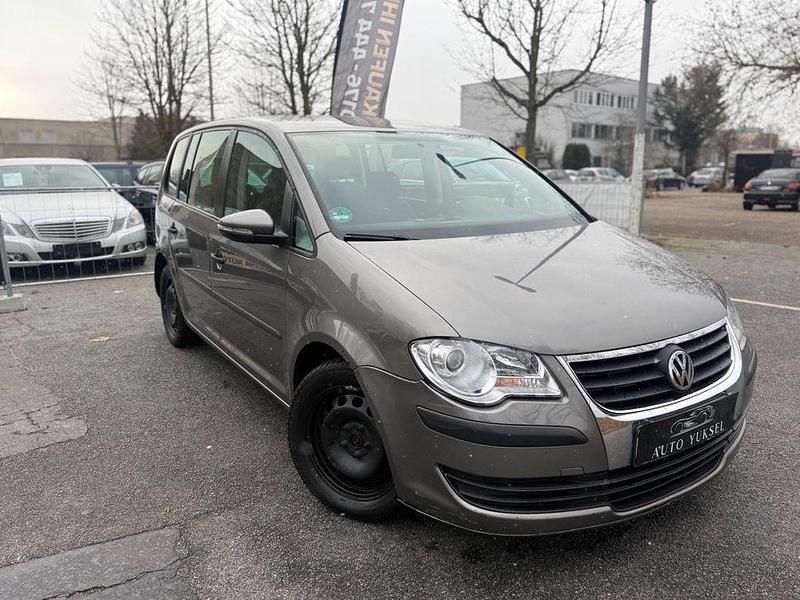 Gebraucht VW Touran Conceptline 105 PS (77 kW) 2009 Grau Van / Kleinbus