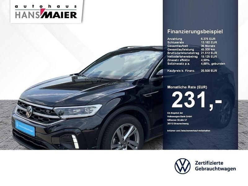 Deep black perleffekt Gebraucht 2023 VW T-Roc R-line SUV | 25.500 € (Teuer) - Bild 1/2