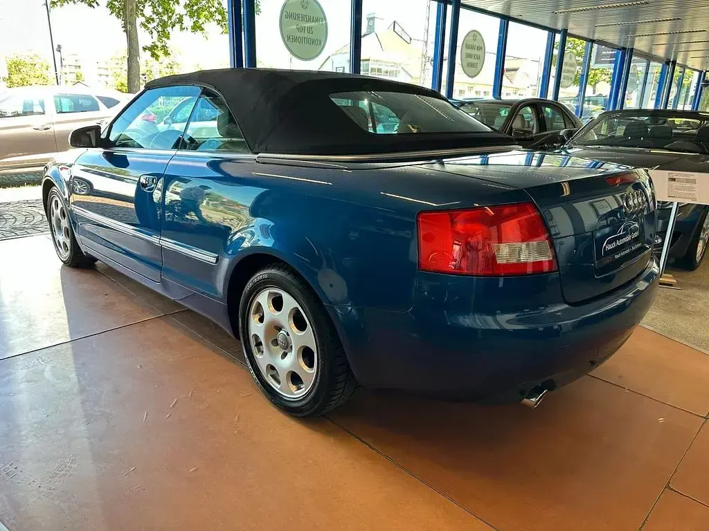 Gebraucht Audi A4 Cabriolet Sport 170 PS (125 kW) 2002 Blau metallic Cabrio