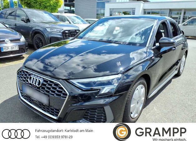 Schwarz Gebraucht 2023 Audi A3 Sportback S-Line Limousine | 29.440 € (Fairer Preis) - Bild 1/3