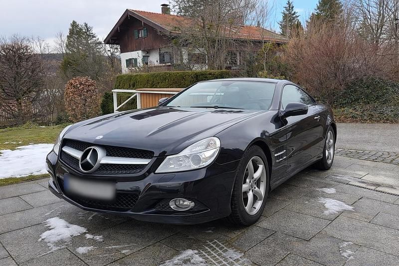 Gebraucht Mercedes SL300 231 PS (169 kW) 2009 Blau Cabrio