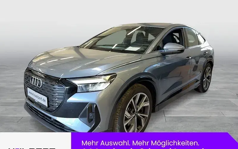 Gebraucht Audi Q4 Sportback e-tron S-Line 150 kW (204 PS) 2023 Blau SUV