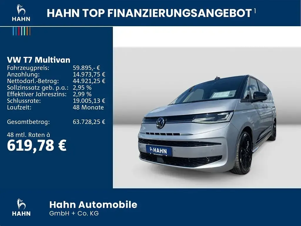 Gebraucht VW Multivan Edition 150 PS (110 kW) 2025 Silber Van / Kleinbus