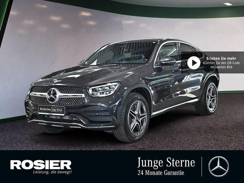Grau Gebraucht 2020 Mercedes GLC300e AMG line Coupé | 47.990 € (Fairer Preis) - Bild 1/4