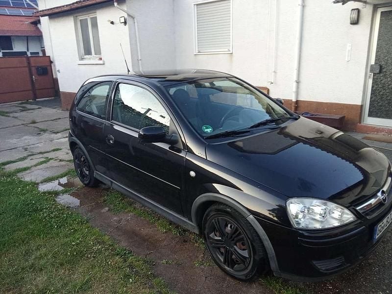 Schwarz Gebraucht 2006 Opel Corsa Edition Kleinwagen | 850 € (Superpreis) - Bild 1/4
