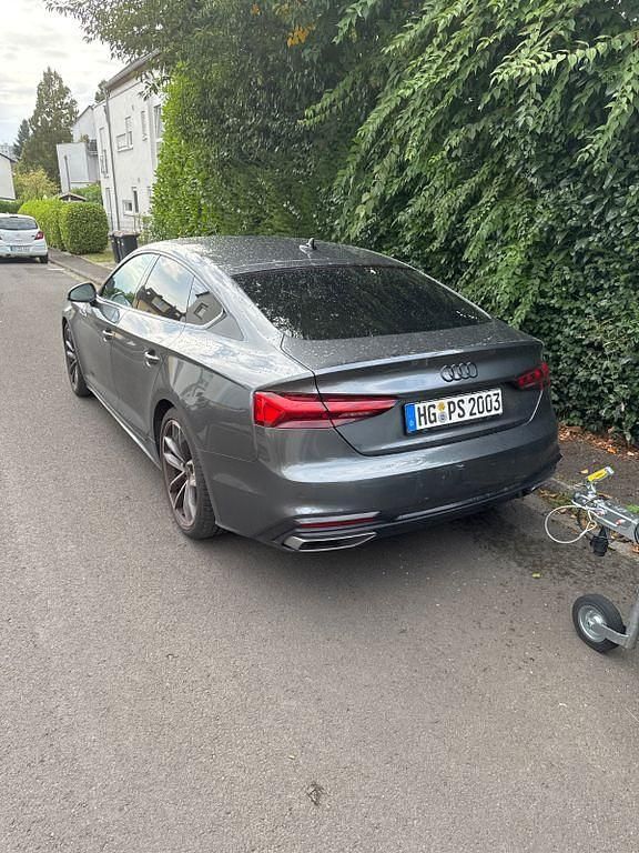 Schwarz Gebraucht 2024 Audi A5 Sportback S-Line Limousine | 45.000 € (Etwas zu teuer) - Bild 1/4