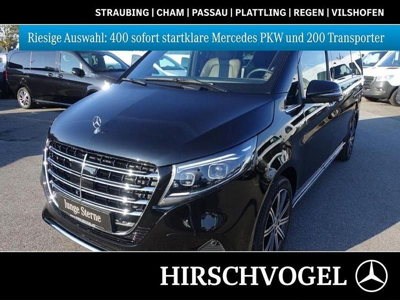 Obsidianschwarz metallic Gebraucht 2025 Mercedes V300 Exclusive Van / Kleinbus | 85.900 € (Superpreis) - Bild 1/4