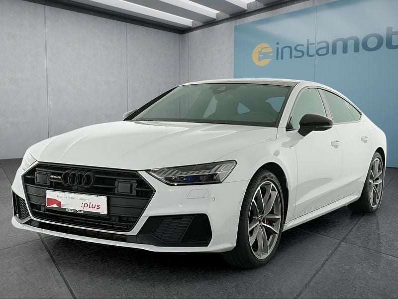 Weiß Gebraucht 2020 Audi A7 S-Line Kleinwagen | 52.749 € (Etwas zu teuer) - Bild 1/4
