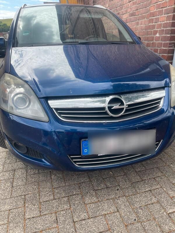 Blau Gebraucht 2008 Opel Zafira Van / Kleinbus | 1.499 € (Superpreis) - Bild 1/4