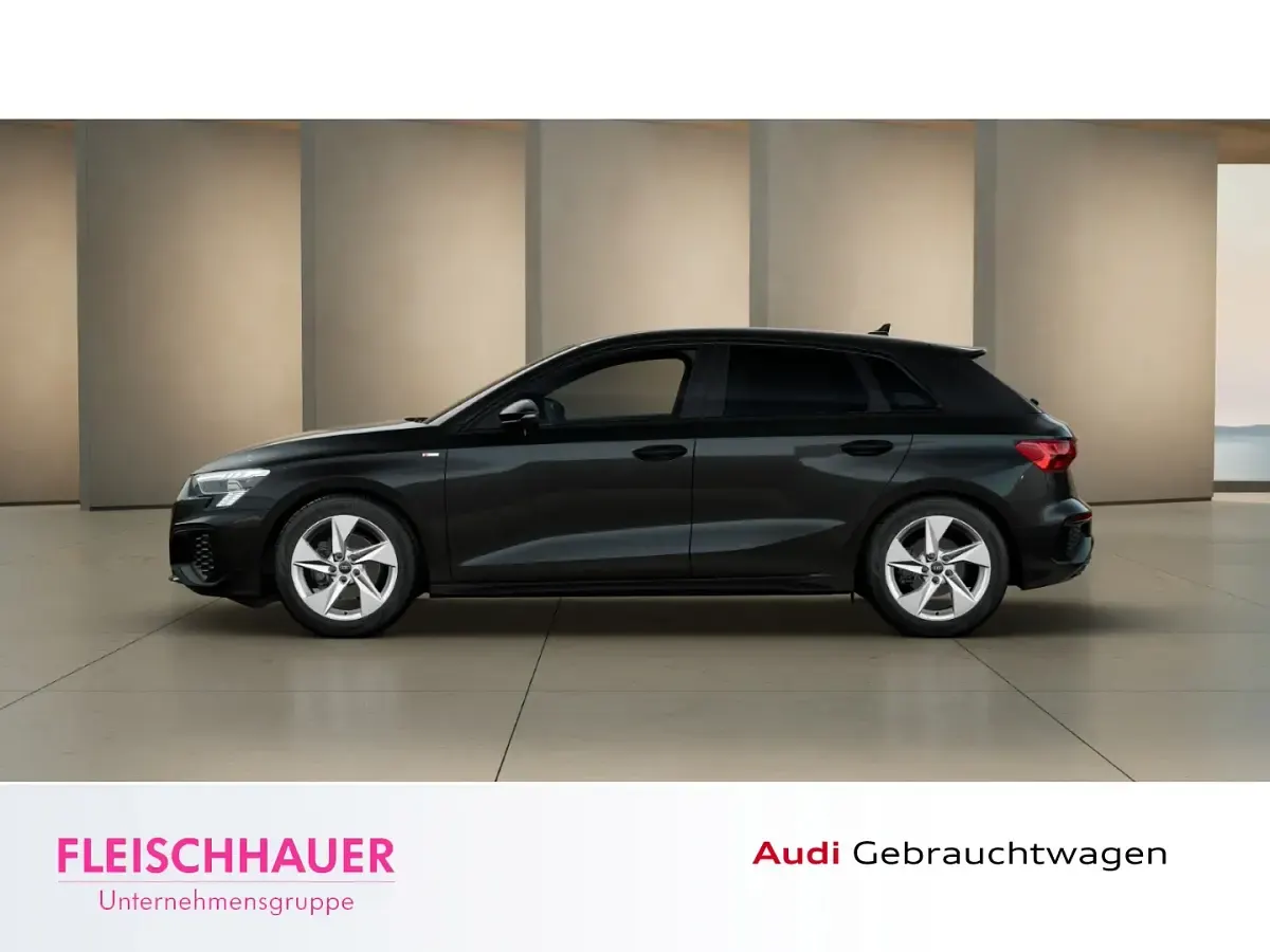 Usata Audi A3 S-Line 150 CV (110 kW) 2025 Nero Berlina