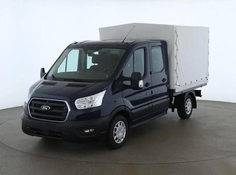 Blau (blazerblau) Gebraucht 2020 Ford Transit Trend Van / Kleinbus | 22.888 € (Fairer Preis) - Bild 1/4