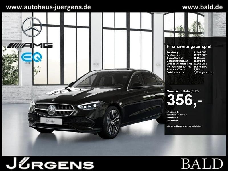 Gebraucht Mercedes C300e Avantgarde 313 PS (230 kW) 2022 Metalliclack obsidianschwarz m Limousine