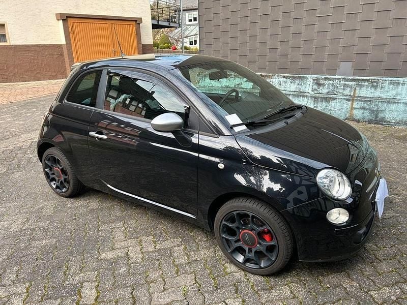 Gebraucht Fiat 500 S 101 PS (74 kW) 2012 Schwarz Kleinwagen