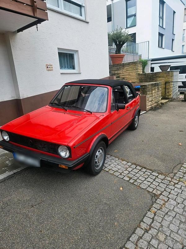 Rot Gebraucht 1983 VW Golf Cabriolet Cabrio | 7.200 € - Bild 1/4