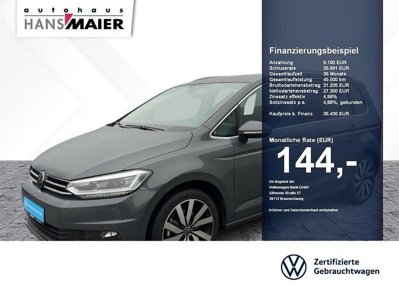 Delfingrau metallic Gebraucht 2025 VW Touran Highline Van / Kleinbus | 36.400 € (Fairer Preis) - Bild 1/2