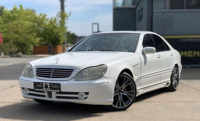 Weiß Gebraucht 2000 Mercedes S320 Limousine | 10.900 € - Bild 1/4