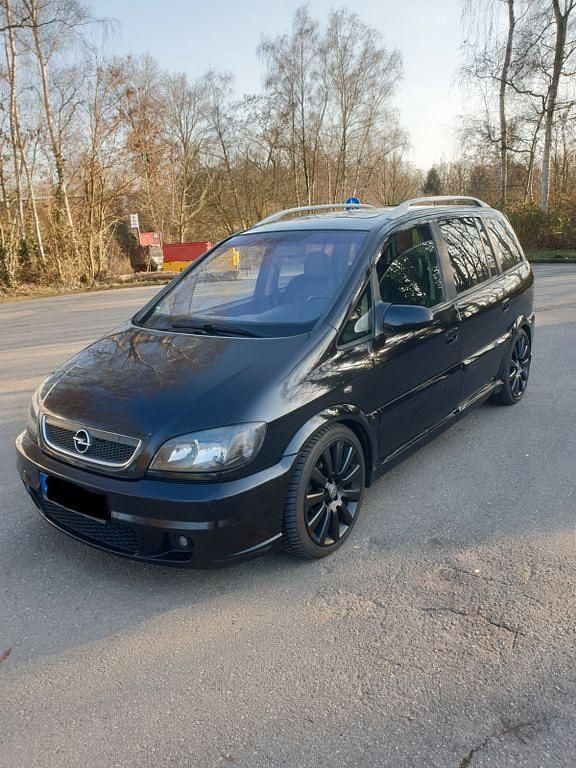 Gebraucht Opel Zafira OPC 125 PS (91 kW) 2005 Schwarz Van / Kleinbus