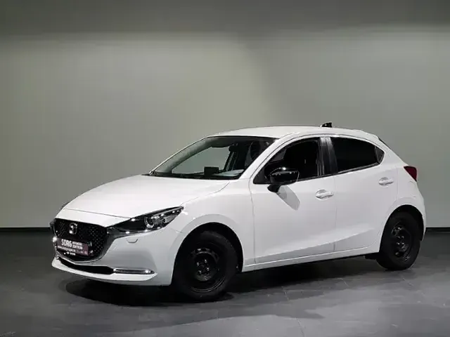 Gebraucht Mazda 2 Homura-Line 90 PS (66 kW) 2022 Weiß, arctic white Limousine