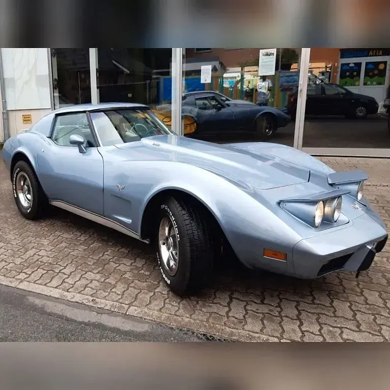Gebraucht Corvette C3 330 PS (242 kW) 1977 Blau Cabrio