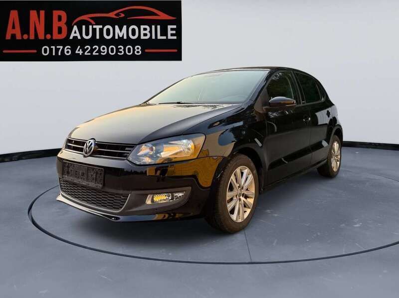 Ebenholzschwarz Gebraucht 2011 VW Polo Style Kleinwagen | 3.990 € (Guter Preis) - Bild 1/4