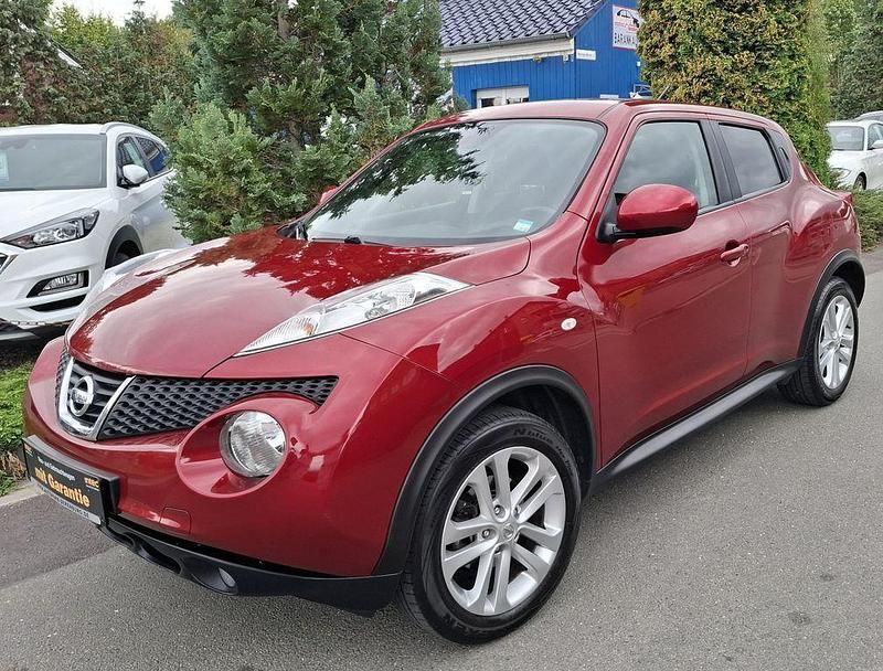 Rot Gebraucht 2011 Nissan Juke Acenta SUV | 7.300 € (Fairer Preis) - Bild 1/4