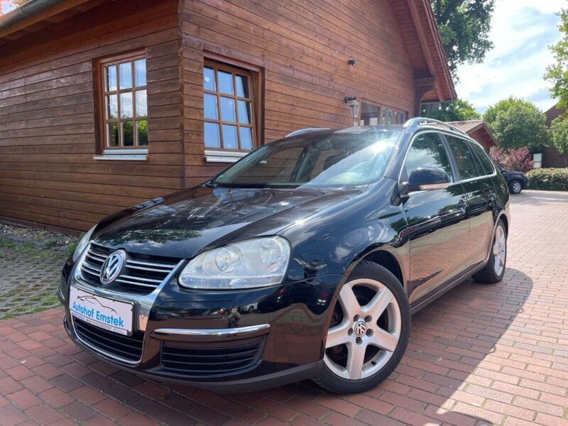 Schwarz Gebraucht 2009 VW Golf VI Sportline Kombi | 4.990 € (Teuer) - Bild 1/4