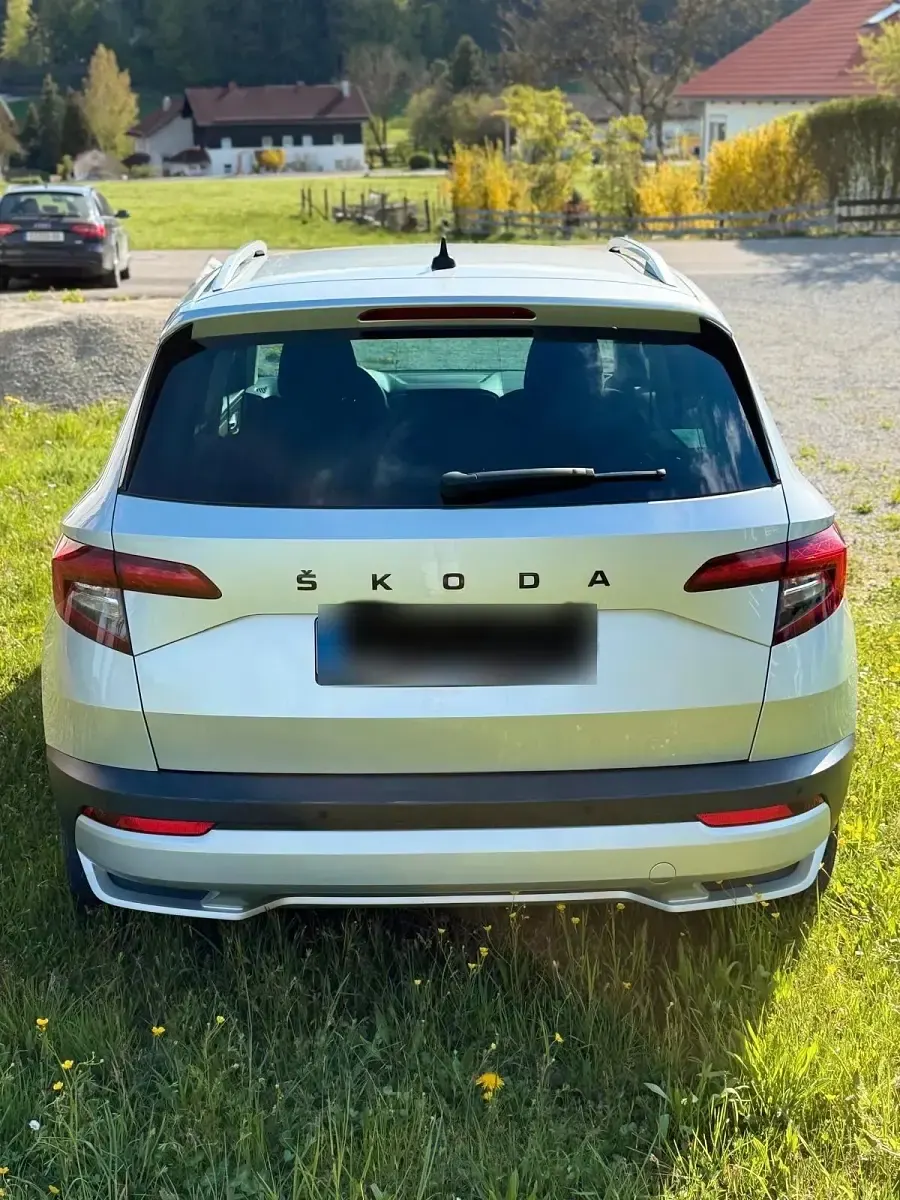 Gebraucht Skoda Karoq 190 PS (139 kW) 2020 Silber SUV