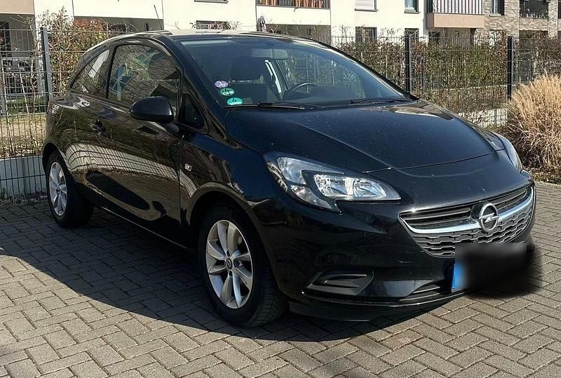 Gebraucht Opel Corsa Edition 90 PS (66 kW) 2016 Schwarz Kleinwagen