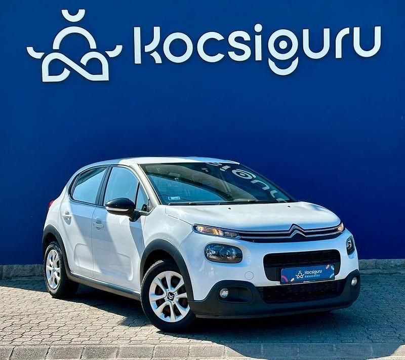 Weiß Gebraucht 2019 Citroën C3 Feel Kleinwagen | 8.409 € (Guter Preis) - Bild 1/4