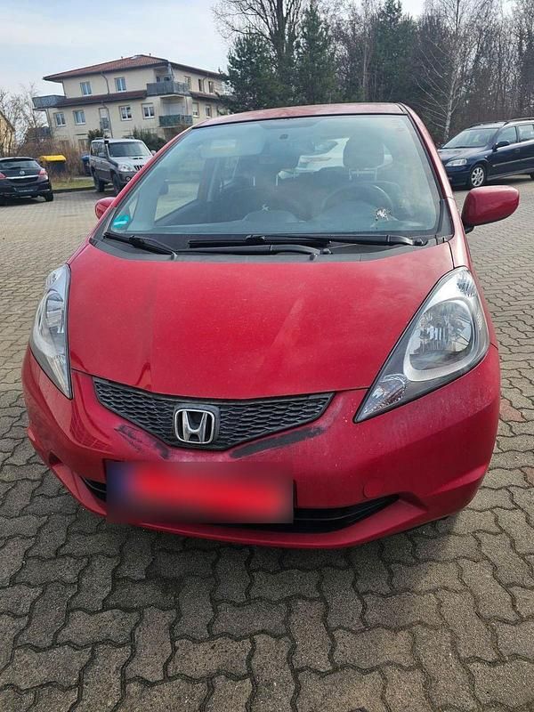 Gebraucht Honda Jazz Trend 90 PS (66 kW) 2009 Rot Kleinwagen