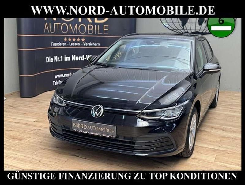 Schwarz Gebraucht 2022 VW Golf VIII Life Limousine | 21.800 € (Fairer Preis) - Bild 1/3