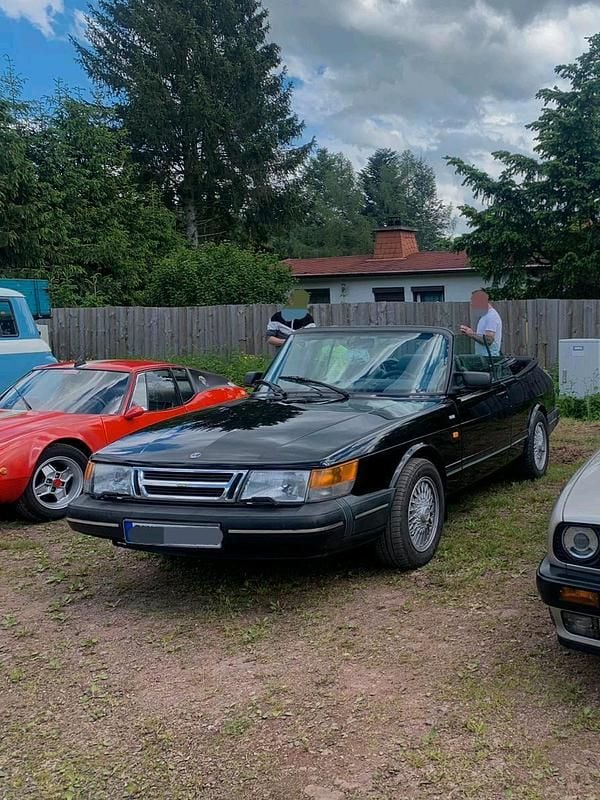 Gebraucht Saab 900 Cabriolet 126 PS (92 kW) 1990 Schwarz Cabrio