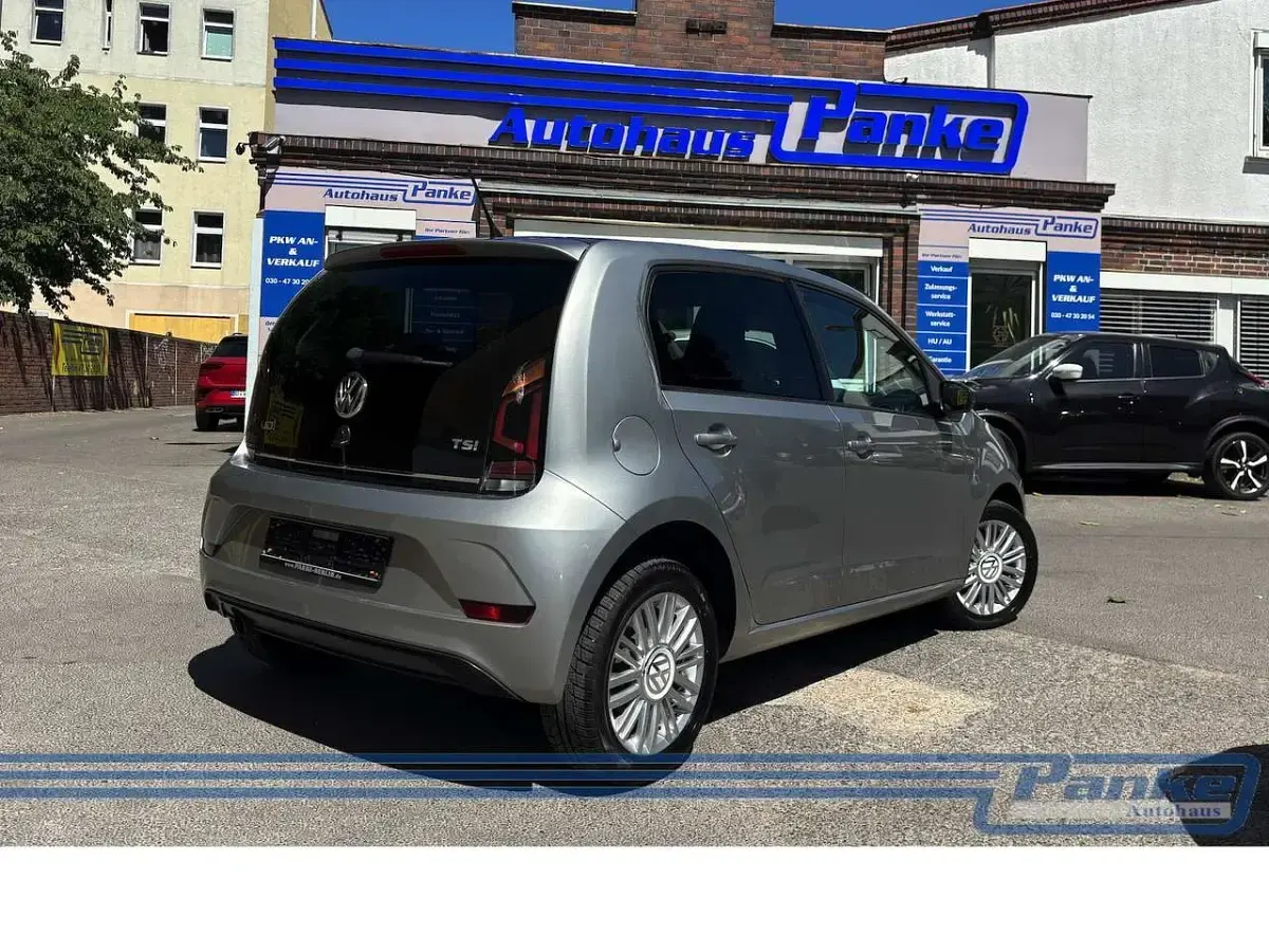 Gebraucht VW up! Move 90 PS (66 kW) 2017 Silber Kleinwagen